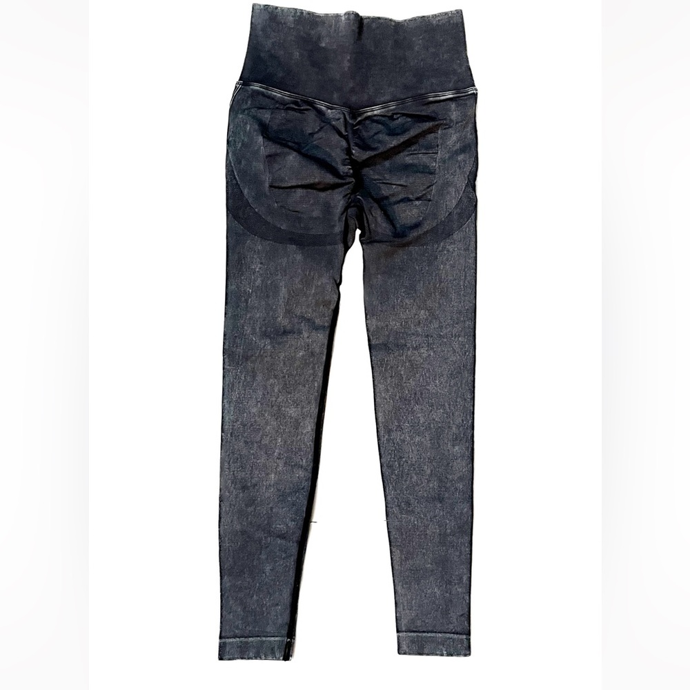 HALARA Flex™ ✨High Waisted Stretchy Knit Denim Casual Leggings - Picture 6 of 10